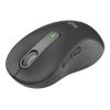 Logitech Signature M650 L for Business - Maus - Für Rechtshänder - 5 Tasten - kabellos - 2.4 GHz, Bluetooth - Logitech Logi Bolt USB-Receiver - Graphite