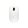 CHERRY MC 1000 - Maus - rechts- und linkshändig - optisch - 3 Tasten - kabelgebunden - USB - weiß (Oberteil), schwarzer Unterbau