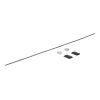 StarTech.com CONNLOCKPK5 Sicherheitskabel (5er Pack, Kabelschloss schützt vor Diebstahl, verstellbar, Schrumpfschlauch, Aderendhülsen) - Sicherheitskabel - Silber - 30 cm - TAA-konform (Packung mit 5)