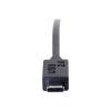 C2G 10ft USB C to USB B Cable - USB C 2.0 to USB B - M / M - USB-Kabel - USB Typ B (M) zu 24 pin USB-C (M) - USB 2.0 - 3.05 m - Schwarz