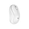 Logitech M240 Silent - Maus - rechts- und linkshändig - optisch - 3 Tasten - kabellos - Bluetooth - Off-White