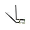 Adapter / AC1200 Dualband PCIe Adapter, 11 / 54 / 300 / 867Mbit / s, 802.11a / b/g / n/ac (2.4GHz oder 5GHz), unterstützt WPS PIN / PBC (WiFi Protected Setup), WPA und WPA2 Verschlüsselung, mehrsprachiges Installationsprogramm im Lieferumfang enthalten, W