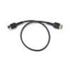 Crestron CBL-8K-HD-1.5 - Ultra High Speed - HDMI-Kabel - HDMI männlich zu HDMI männlich - 50 cm - Schwarz - unterstützt 8K 120 Hz (7680 x 4320), Support von 4K 120 Hz, Support von 8K 30 Hz, passiv