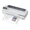 Epson SureColor SC-T2100 - Ohne Standfuß - 610 mm (24") Großformatdrucker - Farbe - Tintenstrahl - Rolle A1 (61,0 cm) - 2400 x 1200 dpi - Gigabit LAN, Wi-Fi(n), USB 3.0 - Cutter