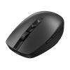 HP 715 - Maus - mehrere Geräte, wiederaufladbar - 7 Tasten - kabellos, kabelgebunden - Bluetooth 3.0, 2.4 GHz - kabelloser Empfänger (USB) - Schwarz