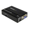 StarTech.com Composite und S-Video auf VGA Video Konverter mit Scaler - VGA zu RCA (YPbPr) Adapter - 1600x1200 - Videokonverter - Composite Video, S-video - Component-Video, VGA - Schwarz - für P / N: SVA5M3NEUA