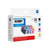 KMP MULTIPACK C72V - 4er-Pack - Schwarz, Gelb, Cyan, Magenta - kompatibel - Tintenpatrone (Alternative zu: Canon 2932B012, Canon 2934B001, Canon 2935B001, Canon 2936B001, Canon CLI-521C, Canon CLI-521M, Canon CLI-521Y, Canon PGI-520BK) - für Canon PI