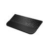 HP 585K - Tastatur - Dual-Modus, 3-Zonen-Layout, Multi-Gerät, flacher Tastenanschlag - full size - kabellos - Bluetooth, 2.4 GHz - QWERTY - Englisch - Schwarz