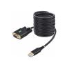 StarTech.com 3m USB Null Modem Kabel, FTDI, USB-A zu RS232 Adapter - Kabel USB / seriell - USB (M) zu DB-9 (M) - 3 m - Schwarz