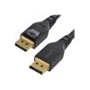 StarTech DisplayPort 1.4 Kabel ( 4m, 8K bei 60Hz, HBR3, HDR, vergoldet, VESA-zertifiziert) - DisplayPort-Kabel - DisplayPort (M) eingerastet zu DisplayPort (M) eingerastet - DisplayPort 1.4 - 4 m - 8K Unterstützung - Schwarz