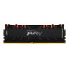 Kingston FURY Renegade RGB - DDR4 - Modul - 8 GB - DIMM 288-PIN - 3600 MT / s / PC4-28800 - CL16 - 1.35 V - ungepuffert - non-ECC - Schwarz