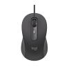 Logitech Signature M520 L for Business - Maus - rechts- und linkshändig - optisch - 4 Tasten - kabelgebunden - USB-C