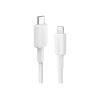 Anker - Lightning-Kabel - 24 pin USB-C männlich zu Lightning männlich - 1 m - MFI-zertifiziert - weiß - Schnelladung, MFI zertifiziert