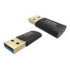 Vision Professional - USB-Adapter - USB Typ A (M) zu USB-C (W) - USB 3.0 - Schwarz
