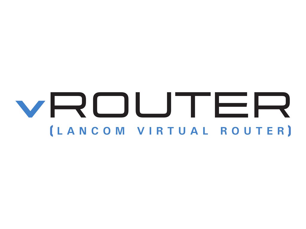 LANCOM vRouter for VMware ESXi - Runtime License (5 Jahre) - bis zu 50 Zugangspunkte, 250 Mbit / s Durchsatz, 16 ARF Netzwerke, 50 VPN-Kanäle, 256 öffentliche Nutzer