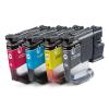 Brother LC521 Value Pack - 4er-Pack - Schwarz, Gelb, Cyan, Magenta - original - Hängebox - Tintenpatrone - für Brother DCP-J1260W, DCP-J1310DW