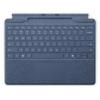 Microsoft Surface Pro Keyboard - Tastatur - mit Trackpad, Beschleunigungsmesser, Surface Slim Pen 2 Ablage- und Ladeschale - QWERTZ - Deutsch / Österreichisch - Saphir - für Surface Pro 10, Pro 11, Pro 8, Pro 9, Pro Copilot+ PC, Pro Copilot+ PC for Bus