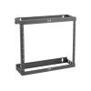 Eaton Tripp Lite Series 8U 12U 22U 2 Post Open Frame Rack Server Cabinet Expandable - Schrank offener Rahmen - 2 Pfosten - Schwarz - 48.3 cm (19")
