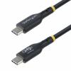 StarTech.com 4m USB C Charging Cable, USB-IF Certified USB-C Cable, 240W - USB-Kabel - 24 pin USB-C (M) zu 24 pin USB-C (M) - USB 2.0 - 48 V - 5 A - 4 m - Baureihe mit erweitertem Leistungsbereich (EPR, unterstützt Power Delivery 3,1, halogenfrei, pa