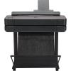 HP DesignJet T650 - 610 mm (24") Großformatdrucker - Farbe - Tintenstrahl - Rolle (61 cm) - 2400 x 1200 dpi - bis zu 0.43 Min. / Seite (einfarbig) / bis zu 0.43 Min. / Seite (Farbe) - Kapazität: 1 Rolle - Gigabit LAN, USB 2.0, Wi-Fi(n) - Cutter
