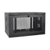 Eaton Tripp Lite Series 9U Wallmount Rack Enclosure Server Cabinet Wide Cable Management - Schrank für Rack-Gehäuse - geeignet für Wandmontage - Schwarz - 9U - 48.3 cm (19")