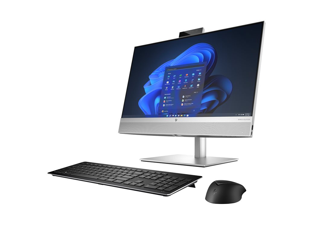HP EliteOne 840 G9 - All-in-One (Komplettlösung) - Core i7 i7-14700 / 2.1 GHz - RAM 32 GB - SSD 1 TB - NVMe - UHD Graphics 770 - 1GbE, Wi-Fi 6E, Bluetooth 5.3 - WLAN: 802.11a / b/g / n/ac / ax (Wi-Fi 6E), Bluetooth 5.3 - Win 11 Pro - Monitor: LED 60.5 cm