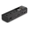 Delock - Speicher-Controller - Klonfunktion - 2.5", 3.5", M.2 (6.4 cm, 8.9 cm) - M.2 Card (PCIe NVMe & SATA) / SATA SSD - USB-C 3.2 (Gen 2x1) - Schwarz