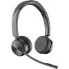 Poly Savi 7220 Office - Savi 7200 Series - Headset - On-Ear - DECT - kabellos - Schwarz - Replaces Poly SKU 213020-02