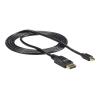 StarTech.com 1,8m Mini DisplayPort 1.2 auf DisplayPort Adapterkabel - mDP zu DP 4k x 2k Kabel - St / St - DisplayPort-Kabel - Mini DisplayPort (M) zu DisplayPort (M) - 1.8 m - eingerastet - Schwarz - für P / N: CDP2DP14B, CDP2MDPEC, CDP2MDPFC, CDPVDHDMDP