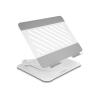 Delock - Notebook- / Tablet-Ständer - verstellbar, Aluminium, 360° drehbar - 39.6 cm - bis zu 15,6" - Hellgrau