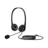 HP G2 - Headset - On-Ear - kabelgebunden - USB - nachtschwarz