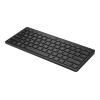 HP 350 Compact Multi-Device - Tastatur - kabellos - Bluetooth 5.2 - Deutsch - Schwarz - recycelbare Verpackung