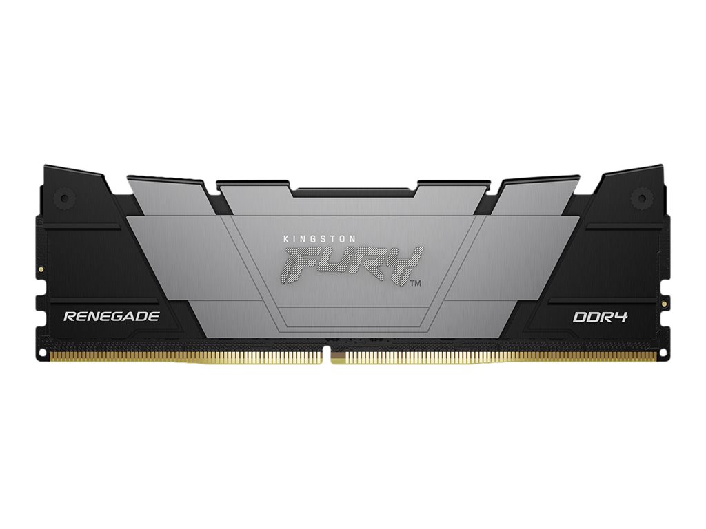 Kingston FURY Renegade - DDR4 - Kit - 64 GB: 4 x 16 GB - DIMM 288-PIN - 3600 MT / s / PC4-28800 - CL16 - 1.35 V - ungepuffert - non-ECC - Schwarz
