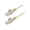 Cable - Grey Slim CAT6 Patch Cord 2m