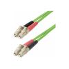 StarTech.com 2m LC zu LC (UPC) OM5 Multimode Glasfaserkabel, LSZH LWL - Patch-Kabel - LC / UPC Multi-Modus (M) zu LC / UPC Multi-Modus (M) - 2 m - 2 m - 2.9 mm - Glasfaser - Duplex - 50 / 125 Mikrometer - OM5 - halogenfrei, bis zu 100 Gbps Datentransferra