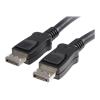 StarTech.com 5m DisplayPort Kabel mit Verriegelung 2m (Stecker / Stecker) - DP (20 Pin) Kabel - Schwarz - DisplayPort Audio- / Videokabel - DisplayPort-Kabel - DisplayPort (M) zu DisplayPort (M) - 5 m - eingerastet - Schwarz