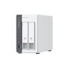 QNAP TS-216G - NAS-Server - 2 Schächte - SATA 6Gb / s - RAID JBOD, 0, 1 - RAM 4 GB - 2.5 Gigabit Ethernet - iSCSI Support