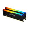 Kingston FURY Beast RGB - DDR4 - Kit - 64 GB: 2 x 32 GB - DIMM 288-PIN - 1333 MHz - CL16 - 1.2 V - ungepuffert - non-ECC - Schwarz