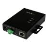 StarTech.com 2 Port Seriell auf IP Geräte Server - RS232 - Metall und Montierbar - Serieller Geräte Server - Geräteserver - 2 Anschlüsse - 100Mb LAN, RS-232 - AC 120 / 230 V / DC 9 - 36 V - Unterputz
