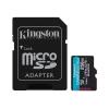 Kingston Canvas Go! Plus - Flash-Speicherkarte (microSDXC-an-SD-Adapter inbegriffen) - 256 GB - A2 / Video Class V30 / UHS-I U3 / Class10 - microSDXC UHS-I