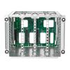 HPE 2SFF Tri-Mode U.3 x4 Basic Carrier Front / Tertiary Drive Cage Kit - Gehäuse für Speicherlaufwerke - für ProLiant DL385 Gen11