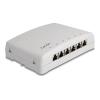 Delock Mini Desktop Patchpanel 6 Port Cat.6A grau