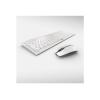 CHERRY STREAM DESKTOP RECHARGE - Tastatur-und-Maus-Set - kabellos - 2.4 GHz - QWERTZ - Deutsch - Tastenschalter: CHERRY SX - Pale Gray