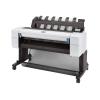 HP DesignJet T1600 - 914 mm (36") Großformatdrucker - Farbe - Tintenstrahl - Rolle (91,4 cm x 91,4 m), 914 x 1219 mm - 2400 x 1200 dpi - bis zu 3 Seiten / Min. (einfarbig) / bis zu 3 Seiten / Min. (Farbe) - Kapazität: 1 Rolle - Gigabit LAN - Cutter