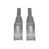 Eaton Tripp Lite Series Cat6 Gigabit Snagless Molded (UTP) Ethernet Cable (RJ45 M / M), PoE, Gray, 5 ft. (1.52 m) - Patch-Kabel - RJ-45 (M) zu RJ-45 (M) - 1.5 m - UTP - CAT 6 - geformt, ohne Haken, verseilt - Grau