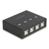 Delock - USB-Schalter - 4 PC zu 4 Geräten - 8 x USB 2.0 - Desktop