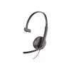 Poly Blackwire 3210 - Blackwire 3200 Series - Headset - On-Ear - kabelgebunden - USB-C - Schwarz - UC-zertifiziert, Zertifiziert für Skype für Unternehmen, Cisco Jabber Certified, Avaya Certified - Replaces Poly SKU 209748-22