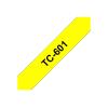Brother - Schwarz, Gelb - Rolle (1,2 cm x 8 m) 1 Kassette(n) laminiertes Band - für P-Touch PT-2000, PT-3000, PT-500, PT-5000, PT-8E