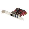 3Pt PCIe USB 3.0 Card + Gigabit Ethernet