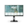AOC 27P2Q - LED-Monitor - 68.6 cm (27") - 1920 x 1080 Full HD (1080p) @ 75 Hz - IPS - 250 cd / m² - 1000:1 - 4 ms - HDMI, DVI, DisplayPort, VGA - Lautsprecher - Schwarz